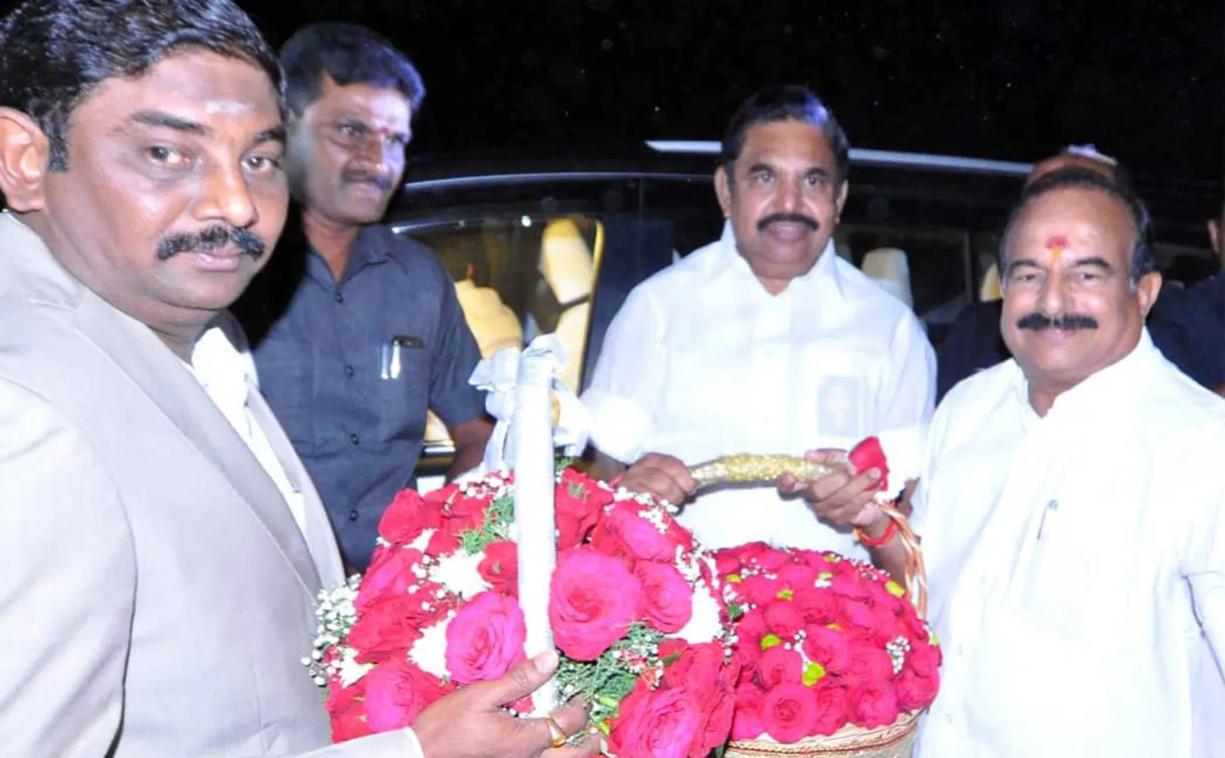 Cheif minister goes to his native